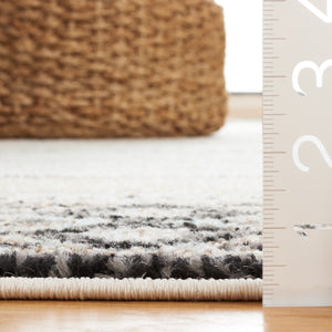 Safavieh Adirondack 293 Power Loomed 55% Polypropylene, 40% Jute, 5% Polyester Bohemian Rug Ivory / Blue Grey ADR293M-9