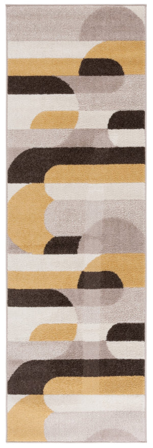 Safavieh Adirondack 295 Power Loomed Modern Rug Beige / Yellow 55% Polypropylene,  40% Jute,  5% Polyester