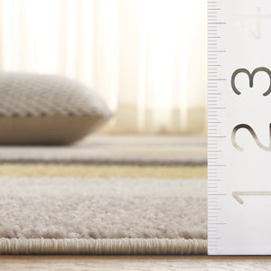 Safavieh Adirondack 295 Power Loomed Modern Rug Beige / Yellow 55% Polypropylene,  40% Jute,  5% Polyester