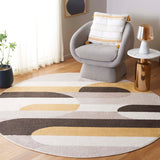 Safavieh Adirondack 295 Power Loomed Modern Rug Beige / Yellow 55% Polypropylene,  40% Jute,  5% Polyester