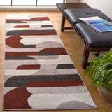 Safavieh Adirondack 295 Power Loomed Modern Rug Beige / Rust 55% Polypropylene,  40% Jute,  5% Polyester