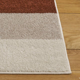 Safavieh Adirondack 295 Power Loomed Modern Rug Beige / Rust 55% Polypropylene,  40% Jute,  5% Polyester