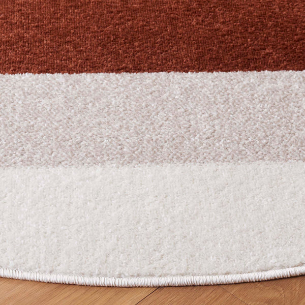 Safavieh Adirondack 295 Power Loomed Modern Rug Beige / Rust 55% Polypropylene,  40% Jute,  5% Polyester