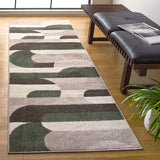 Safavieh Adirondack 295 Power Loomed Modern Rug Beige / Green 55% Polypropylene,  40% Jute,  5% Polyester