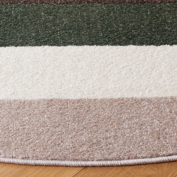 Safavieh Adirondack 295 Power Loomed Modern Rug Beige / Green 55% Polypropylene,  40% Jute,  5% Polyester