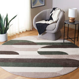 Safavieh Adirondack 295 Power Loomed Modern Rug Beige / Green 55% Polypropylene,  40% Jute,  5% Polyester