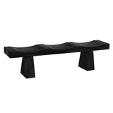 Shibumi Bench Burnt Black Finish AE-150BB Burnt Black Noir