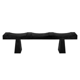 Shibumi Bench Burnt Black Finish AE-150BB Burnt Black Noir