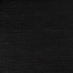 Noir Augustus Desk - Bold Geometric Design with Four Drawers for Clutter-Free Workspace, Charcoal Finish AE-210CHB