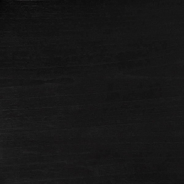 Noir Augustus Desk - Bold Geometric Design with Four Drawers for Clutter-Free Workspace, Charcoal Finish AE-210CHB