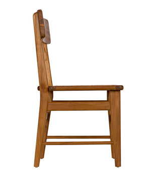 Noir Comet Chair: Handcrafted Teak Elegance with Caned Seat for Dining Rooms & Stylish Living Spaces AE-220T