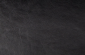 Noir Buraco Relax Chair: Handcrafted Teak & Black Leather Lounge Seat for Modern Spaces & Elegance AE-224T