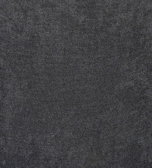 Noir Laffont Chair - Elegant Ocean Grey Upholstered Accent Seat with Solid Wood Frame for Timeless Style Charcoal Black AE-240G