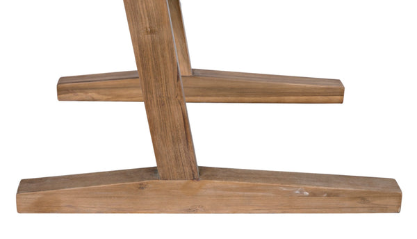 Noir Salam Chair, Teak - Artisan-Crafted Dining Chair with Hand-Woven Rope for Modern and Rustic Spaces AE-247T