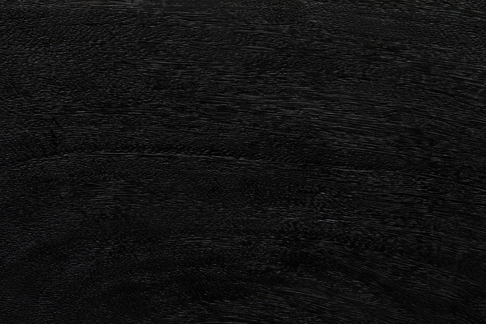 Noir Brutus Statue - Handcrafted Munggur Wood Sculpture in Burnt Black Finish for Timeless Interior Elegance AE-286BB