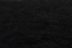 Noir Brutus Statue - Handcrafted Munggur Wood Sculpture in Burnt Black Finish for Timeless Interior Elegance AE-286BB