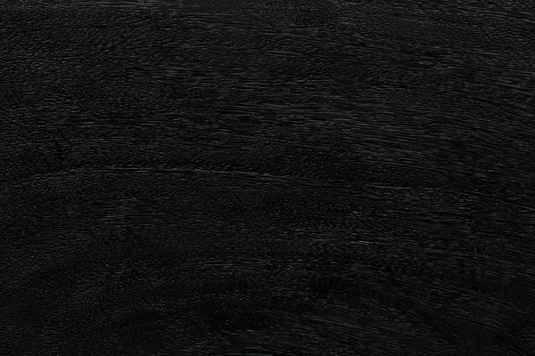 Noir Brutus Statue - Handcrafted Munggur Wood Sculpture in Burnt Black Finish for Timeless Interior Elegance AE-286BB