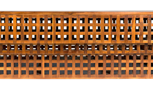 Noir Flynn Coffee Table - Artisan-Crafted Solid Teak Design with Minimalist Lines for Modern Living Spaces AE-292T