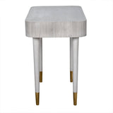 Celine Desk/Side Table AE-303WH White Wash Noir