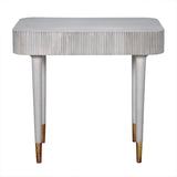 Celine Desk/Side Table AE-303WH White Wash Noir