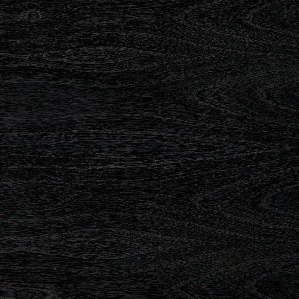 Noir Stockholm Coffee Table - Sleek Cinder Black Centerpiece with Spacious Top for Modern Living Rooms AE-320CB