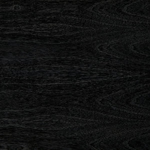 Noir Stockholm Coffee Table - Sleek Cinder Black Centerpiece with Spacious Top for Modern Living Rooms AE-320CB