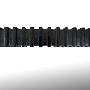 Noir Rift Mirror - Modern Sculptural Design with Reflective Clarity for Stunning Home Décor Enhancements Charcoal Black AE-324CHB