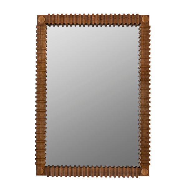 Noir Rift Mirror - Modern Sculptural Design with Reflective Clarity for Stunning Home Décor Enhancements Clear Coat Flat AE-324T
