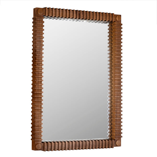Noir Rift Mirror - Modern Sculptural Design with Reflective Clarity for Stunning Home Décor Enhancements Clear Coat Flat AE-324T
