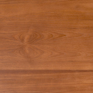 Noir Mandrake Desk - Premium Teak Workspace with Brass Accents, Timeless Design for Home & Office Use AE-346T