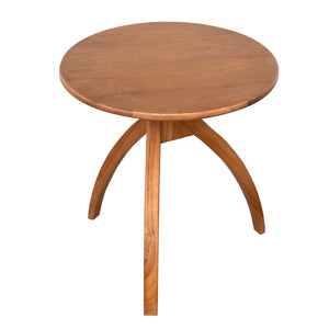 Noir Vikram Side Table - Modern Teak Accent Table with Clean Lines for Living Rooms & Bedrooms, 20x20x21.5 AE-347T