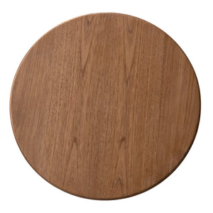 Noir Vikram Side Table - Modern Teak Accent Table with Clean Lines for Living Rooms & Bedrooms, 20x20x21.5 AE-347T