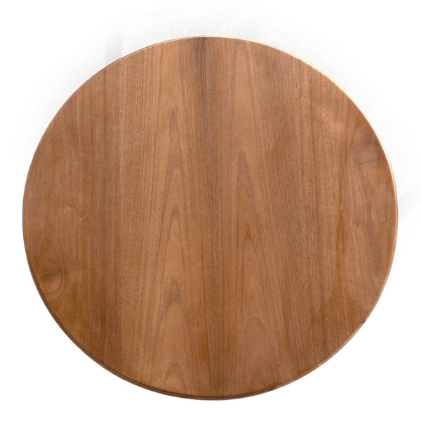 Noir Vikram Teak Side Table - Modern Elegance with Versatile Style for Living Rooms, Bedrooms & Offices AE-348T