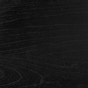 Noir Fleming Sculptural Coffee Table – Asymmetrical Teak & Charcoal Design with Open Shelving for Chic Spaces AE-355TCHB