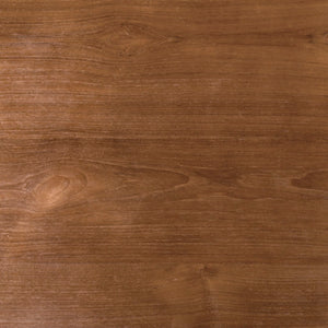 Noir Davis Dining Table: Elegant Teak Round Centerpiece for Stylish Dining, Easy Care, and Timeless Appeal AE-356T