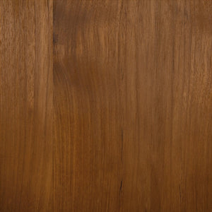 Noir Fleming Console - Sculptural Charcoal Black Entryway Table with Teak Accents for Modern Interiors AE-358TCHB