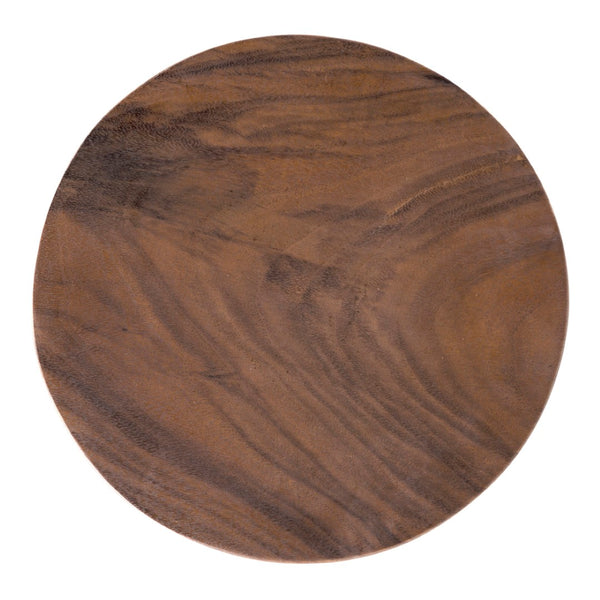 Noir Boko Side Table - Solid Teak Accent Piece with Minimalist Design for Living Rooms & Bedrooms AE-360T