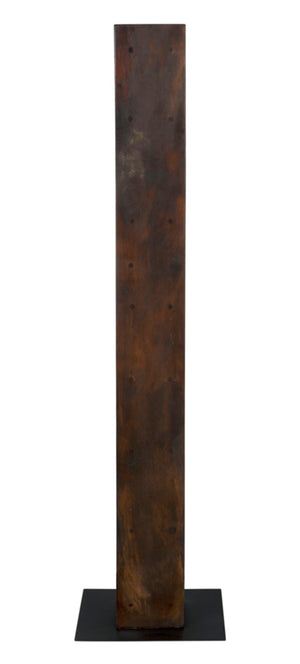 Noir Totem Statue, Hand-Hewn Munggur Teak Art Piece – Contemporary Design for Modern Interiors & Spaces AE-69