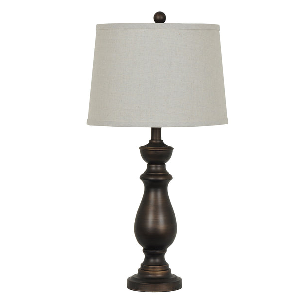 Griffin Metal Table Lamp AER658BRZSNG Evolution by Crestview Collection