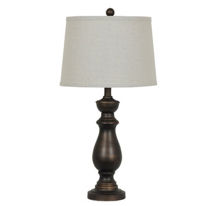 Griffin Metal Table Lamp AER658BRZSNG Evolution by Crestview Collection