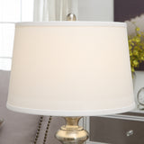 27.5" Metal Chrome Finish Table Lamp AER782BNSNG Evolution by Crestview Collection