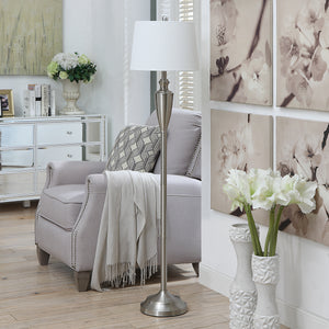 Hockley Metal Floor Lamp AER879BNSNG Evolution by Crestview Collection