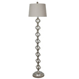 Darlington Metal Floor Lamp AER919SNG Evolution by Crestview Collection