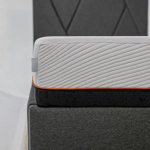 Legends Furniture Bridgevine Home 10 Inch Full Size 2-layer Copper-infused Memory Foam Adult Mattress White, White  Af-rmrp-100fl