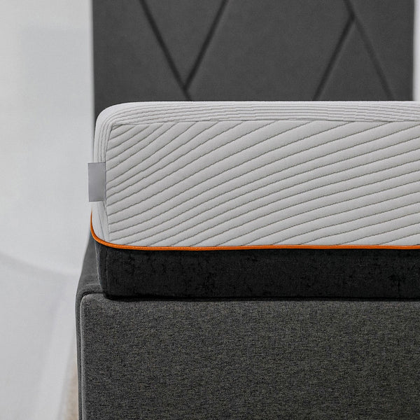 Legends Furniture Bridgevine Home 10 Inch Full Size 2-layer Copper-infused Memory Foam Adult Mattress White, White  Af-rmrp-100fl