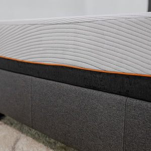 Legends Furniture Bridgevine Home 10 Inch Full Size 2-layer Copper-infused Memory Foam Adult Mattress White, White  Af-rmrp-100fl