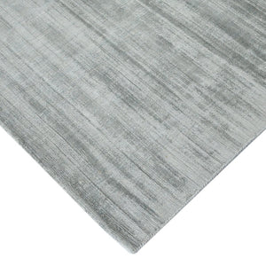 Amer Rugs Affinity Contemporary Striped Hand-woven Area Rug - Elegant Floor Art To Enhance Your Space Silver Viscose Afn10203