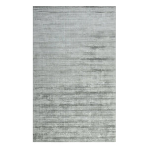 Amer Rugs Affinity Contemporary Striped Hand-woven Area Rug - Elegant Floor Art To Enhance Your Space Silver Viscose Afn10203