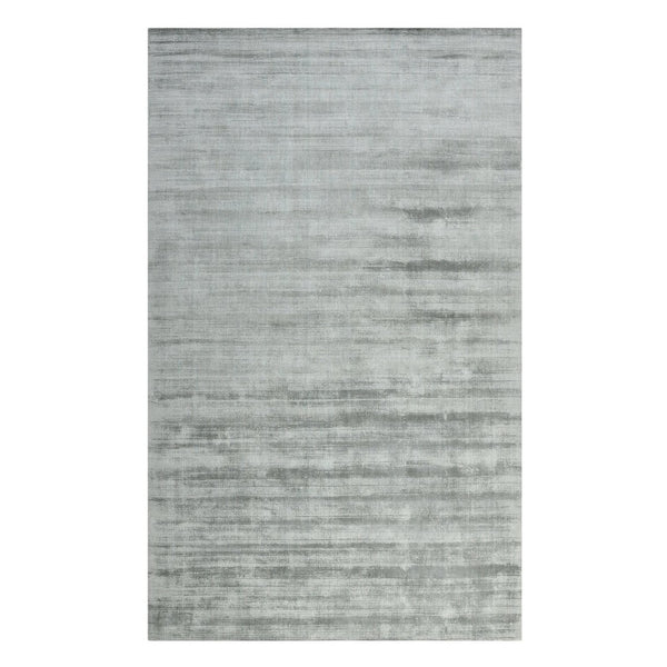 Amer Rugs Affinity Contemporary Striped Hand-woven Area Rug - Elegant Floor Art To Enhance Your Space Silver Viscose Afn10203