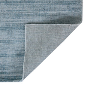 Amer Rugs Affinity Contemporary Striped Hand-woven Area Rug - Elegant Floor Art To Enhance Your Space Light Blue Viscose Afn50203
